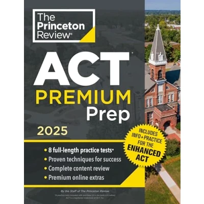 Afbeelding van College Test Preparation Princeton Review ACT Premium Prep, 2025