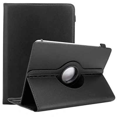 Afbeelding van Cadorabo Tablet Hoesje geschikt voor Lenovo Tab 4 10 PLUS (10.1 Zoll) in ZWART 360 graden beschermhoes van imitatieleer met standfunctie en elastische band