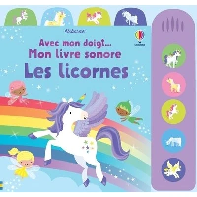 Image de Les licornes Avec Mon doigt... livre sonore