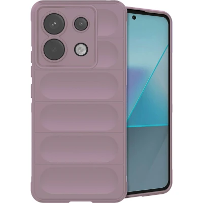 Afbeelding van iMoshion Hoesje Geschikt voor Xiaomi Redmi Note 13 Pro (5G) Siliconen EasyGrip Backcover Paars