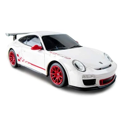 Afbeelding van CMJ RC auto&#039;s, compatibel met Porsche GT3 RS, officieel gelicentieerde afstandsbediening autospeelgoed, schaal 1:24, werklicht, 2,4 GHz, wit
