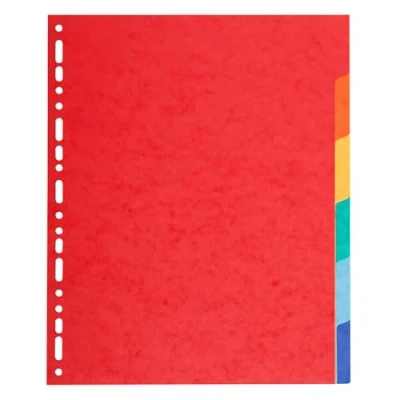 Afbeelding van Exacompta 2106E 50x INTERCAL.CARTE MARBR