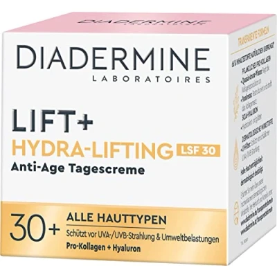 Afbeelding van Lift+ Hydra lifting Anti age Day Cream Spf30 Hydratační + Zpevňující Denní Pleťový Krém S Uv Ochranou