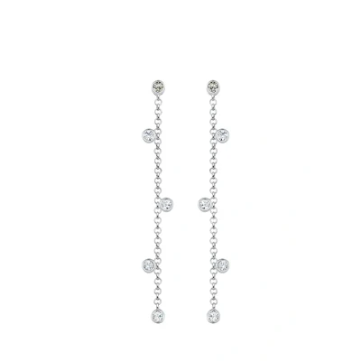 Afbeelding van Elli HÄNGER GEO Kristalle Pretty Oorbellen, Dames, Maat: One Size, Silber