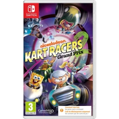 Afbeelding van Nickelodeon Kart Racers 2: Grand Prix Switch (Code in a Box)