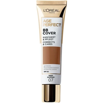 Afbeelding van L&#039;Oréal Paris Fond de Teint Age Perfect BB Cover 07 Deep Almond