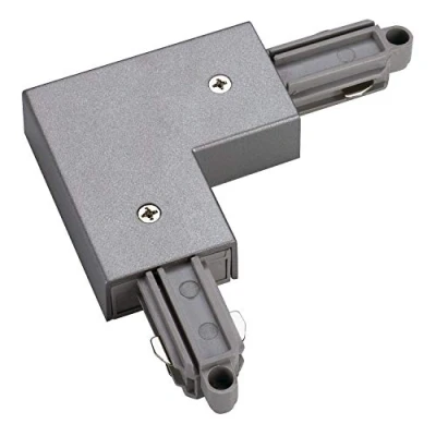 Afbeelding van SLV 143052 230V railsysteemcomponenten Hoekverbinder 1 fasig Zilver