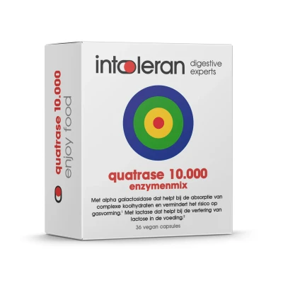 Afbeelding van Intoleran Quatrase Forte Capsules 36CP