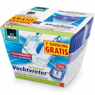 Afbeelding van Bison vochtvreter apparaat neutraal 2x 450 gr