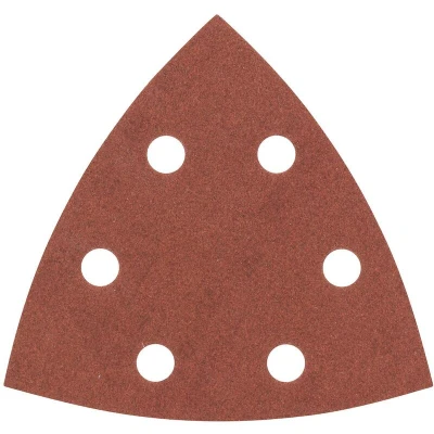 Afbeelding van Bosch Accessories 2607017110 Deltaschuurpapier Met klittenband, Geperforeerd Korrelgrootte 240 Hoekmaat 93 mm 25 stuk(s)