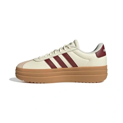 Afbeelding van adidas Vl Court Bold Shoes Damesschoenen, Gebroken wit ombre rood kristal zand