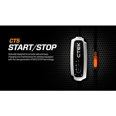 Afbeelding van CTEK CT5 START/STOP 40 107 Batterijlader draagbaar, druppellader 3.8 12 14 110