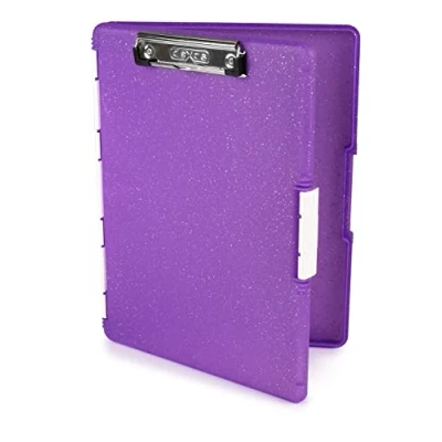 Afbeelding van Dexas Slimcase 3517 527GWP klembord met opening aan de zijkant, 31,8 x 24,1 cm, verpakking van 2, lila