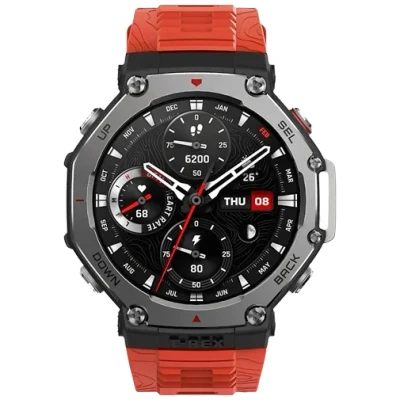 Image de Amazfit T Rex 3 Gris (Bracelet Silicone Noir)