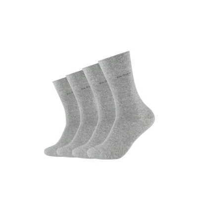Afbeelding van camano Online Socks 4 PACK Unisex Sokken, Maat: 35 38, Grey