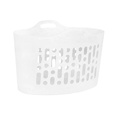 Afbeelding van WHAM 29710 Grote wasmand Flexi 50 liter wit