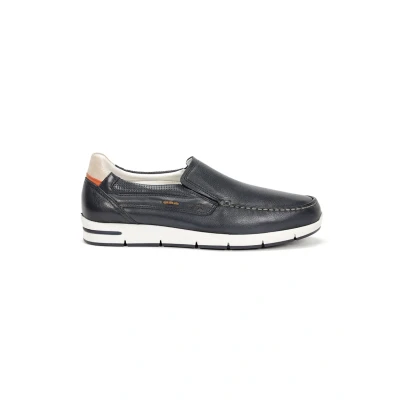 Afbeelding van Fluchos Instappers, Heren, Maat: 43, Blauw Leer