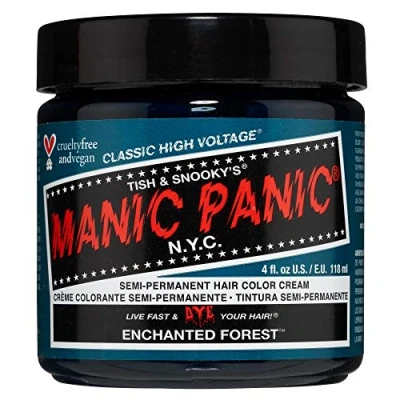 Image de Manic Panic Enchanted Forest Classic Crème, coloration capillaire semi permanente, vegan, cruelty free, green 118 ml