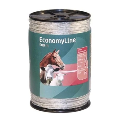 Afbeelding van Economyline monodraad transparant 500m