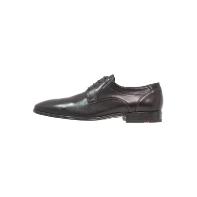 Afbeelding van Lloyd Osmond Veterschoenen, Heren, Maat: 44.5, Schwarz Kalfsleer