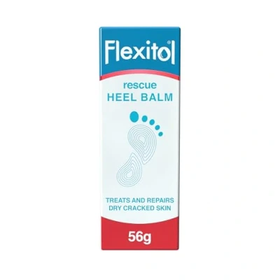 Afbeelding van Flexitol Rescue hielbalsem voor zachtere en gladdere voeten, exfolieert harde dode huid, zachte effectieve formule droge ruwe aanbevolen door