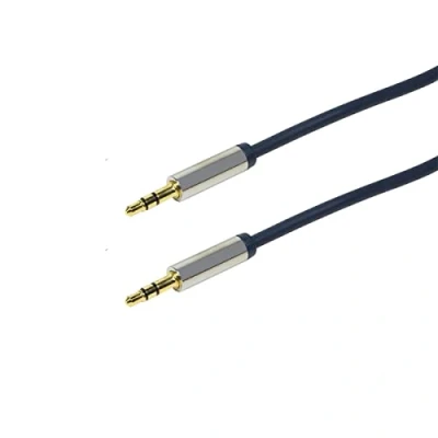 Afbeelding van LogiLink CA10050 Jackplug Audio Aansluitkabel 0.50 m Zwart (mat)