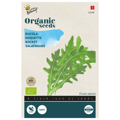 Afbeelding van Organic Rucola gewone (Skal 14725) Buzzy