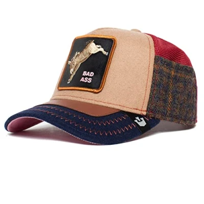 Afbeelding van Goorin Bros Trucker Detention Seeker Pet, Heren, Maat: One Size, Khaki