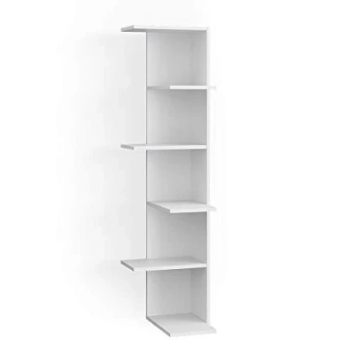Afbeelding van Vicco Tera hoekplank, wit, 37 x 140,1 cm