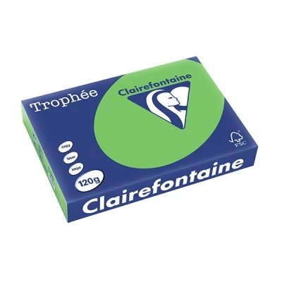 Image de Clairefontaine Ramette Papier A4 120g Vert Menthe