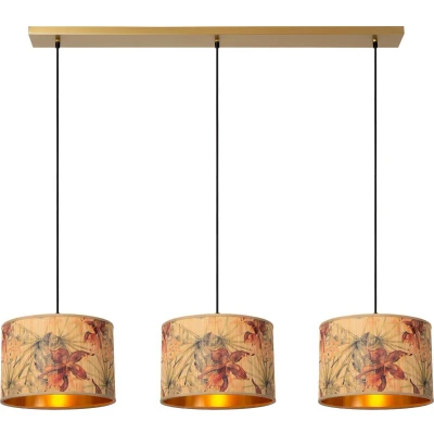 Afbeelding van Lucide TANSELLE Hanglamp 3xE27 Multicolor