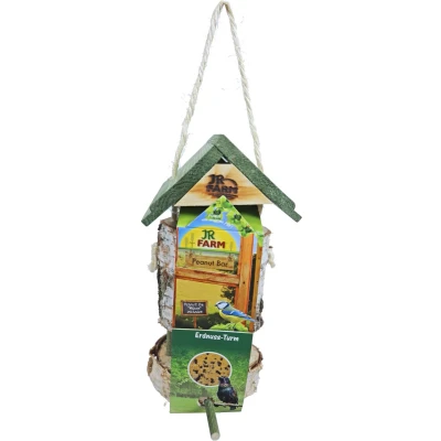 Afbeelding van JR Farm garden Pindastaafhouder met pindastaaf 350 gram buitenvogelvoer