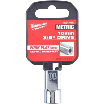 Afbeelding van MILWAUKEE 4932478340 Steeksleutelelement 3/8 Zeskant 10