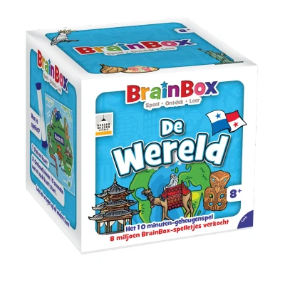 Afbeelding van BrainBox De Wereld Bordspel
