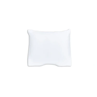 Afbeelding van Kussensloop Silvana Satijn 60 x 70 cm white Kussen Blauw