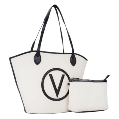 Afbeelding van VALENTINO Shopper Covent Shopping Naturale / Nero Crème