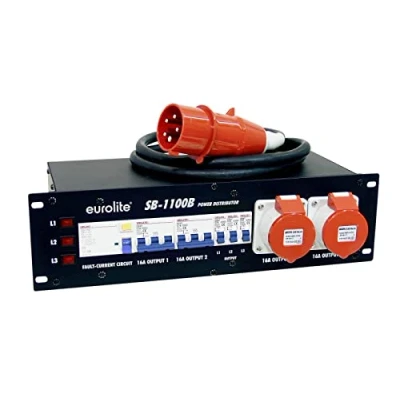 Afbeelding van Eurolite SB 1100B Krachtstroom Stroomverdeler 32A