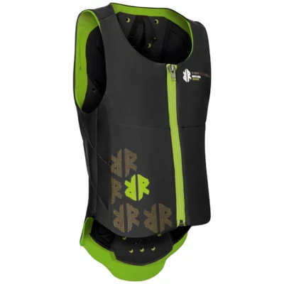 Afbeelding van Ballistic Rugbeschermer Junior Black Lime 300 140 Groen Protectie