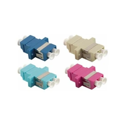 Image de LogiLink Coupleur fibre optique, 2x LC Duplex, bleu