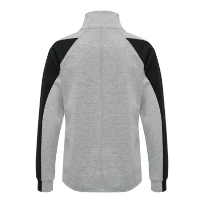 Afbeelding van Hummel Hmlessi Sweater met rits, Dames, Maat: Medium, Grey melange