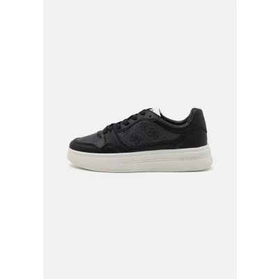 Afbeelding van Guess Winno II Sneakers laag, Heren, Maat: 42, Black Imitatieleer/ textiel