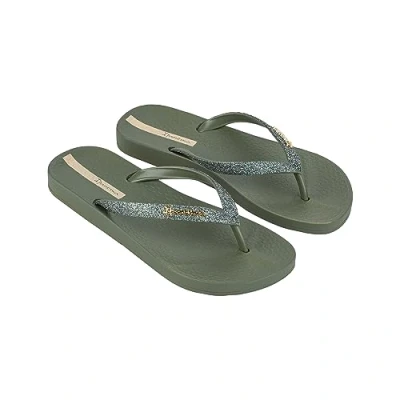 Afbeelding van Ipanema Tongs Anat Lolita Fem pour femme, Vert pailleté vert, 37 EU
