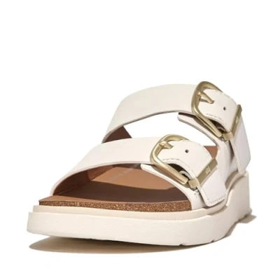 Afbeelding van Fitflop GEN Muiltjes, Dames, Maat: 38, Wit Leer