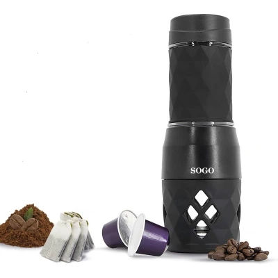 Afbeelding van SOGO Human Technology CAF SS 5611 Koffiezetapparaat Zwart