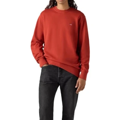 Image de Levi&#039;s New Original Crew Maillot de survêtement Homme, Etruscan Red, S