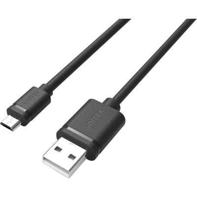 Afbeelding van Kabel USB naar micro Unitek Y C435GBK Zwart 3 m