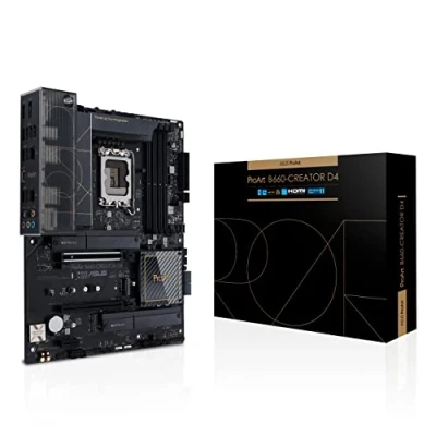 Afbeelding van Asus PROART B660 CREATOR D4 Moederbord Socket Intel 1700 Vormfactor ATX chipset Intel®