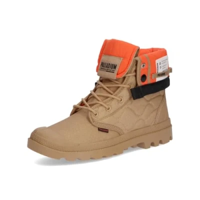 Afbeelding van Palladium Baggy Requilted Unisex Veterboots, Maat: 37, Caramel Textiel