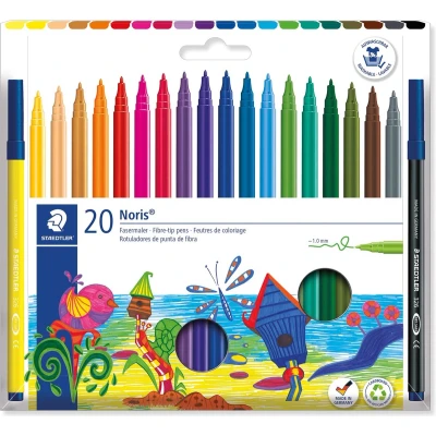 Afbeelding van Set Viltstiften Staedtler Noris 326 5 Stuks
