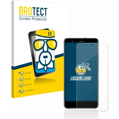 Afbeelding van BROTECT Screenprotector voor Huawei P10 Lite Folie Beschermfolie Beschermglas transparant